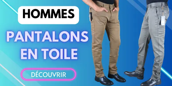 Pantalons Toile